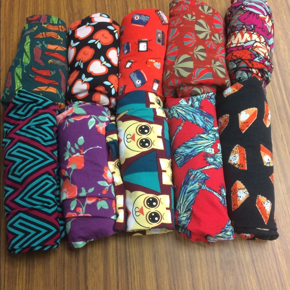 LULAROE Tall and curvy leggings (10 pair)